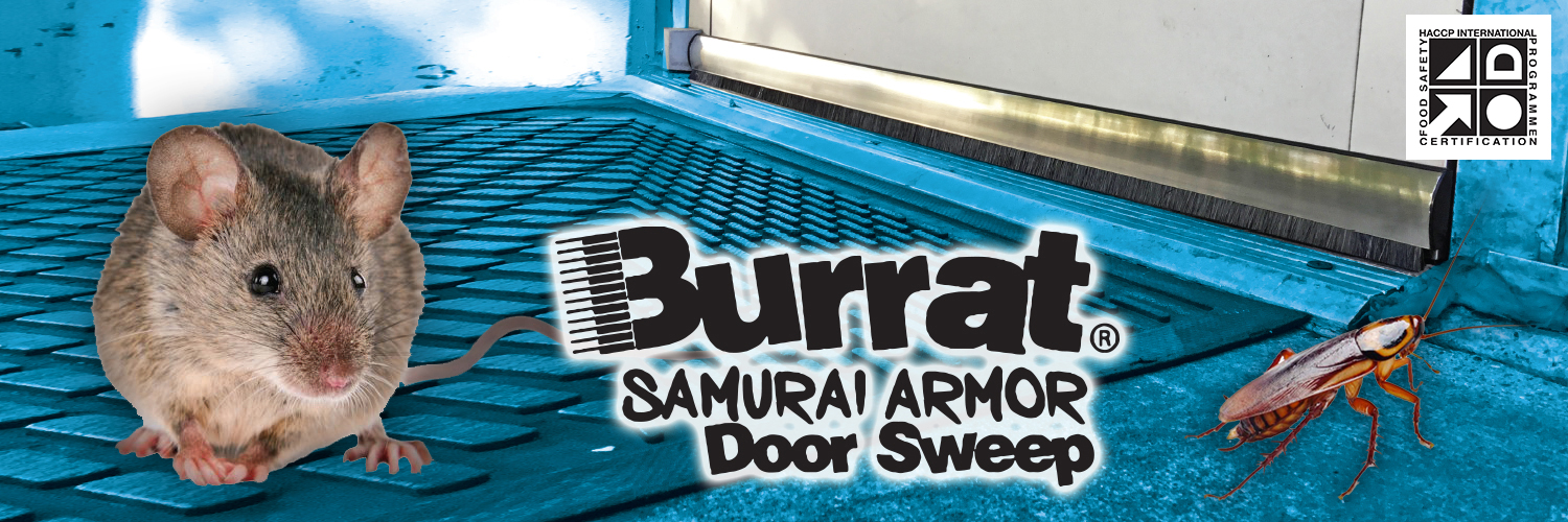 Burrat Stainless Pest Control Door Sweep