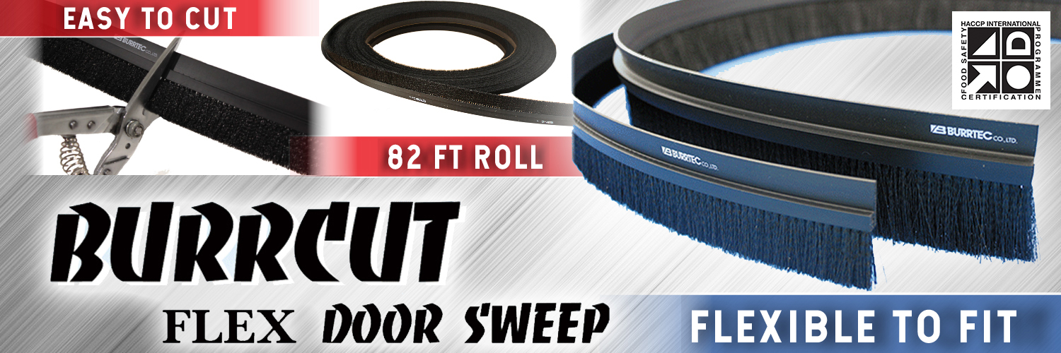 Burrcut Flexible and Easy Installation Pest Control Door Sweep