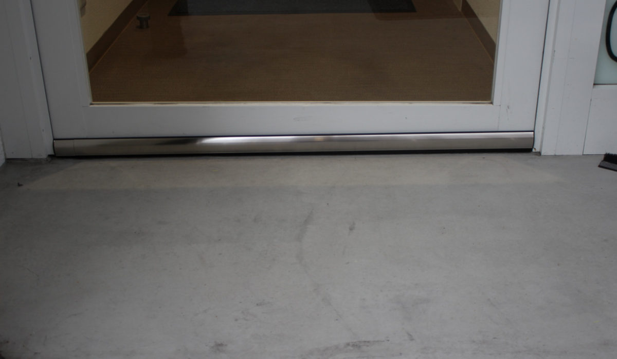 Burrat - Stainless Door Sweep - Easy Installation