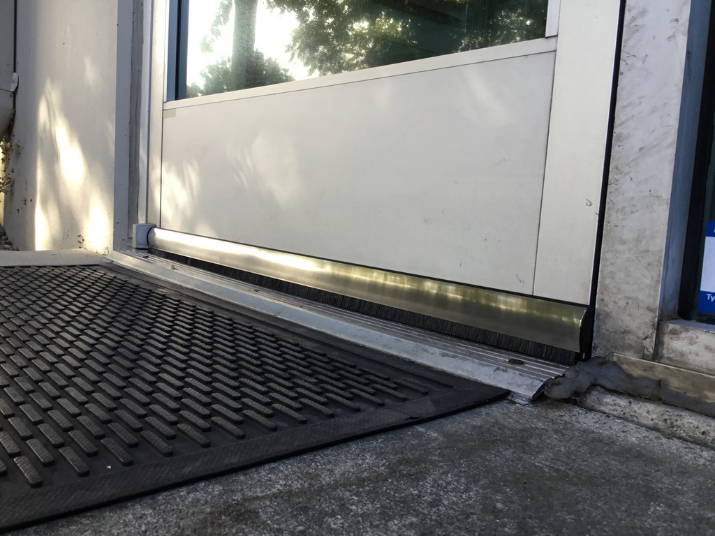 Burrat - Stainless Door Sweep - Easy Installation